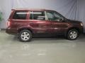 2008 Dark Cherry Pearl Honda Pilot EX-L 4WD  photo #4