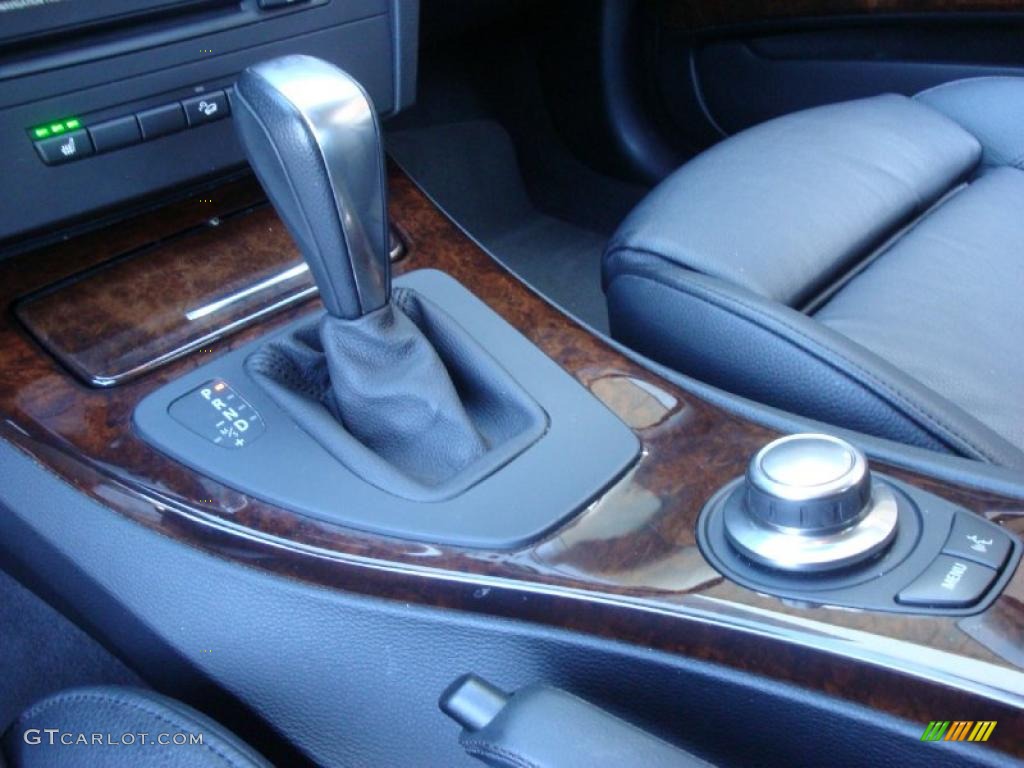 2007 3 Series 328xi Coupe - Black Sapphire Metallic / Black photo #13