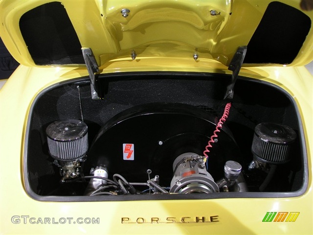 1957 356 Speedster Recreation - Yellow / Blue photo #15