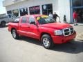 2005 Flame Red Dodge Dakota SLT Quad Cab 4x4  photo #18