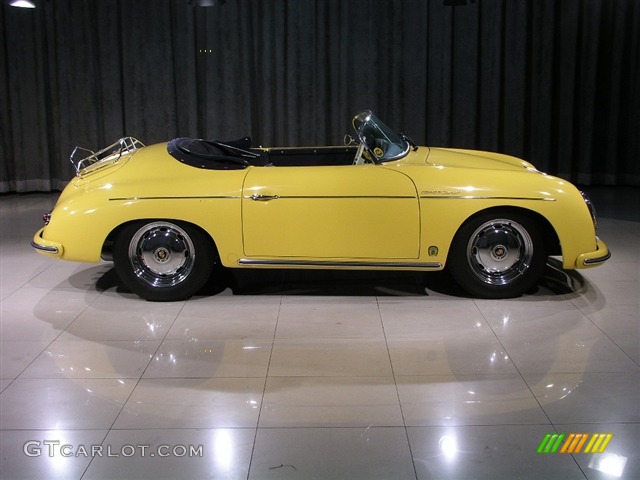 1957 356 Speedster Recreation - Yellow / Blue photo #18