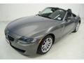 2007 Stratus Grey Metallic BMW Z4 3.0i Roadster  photo #11