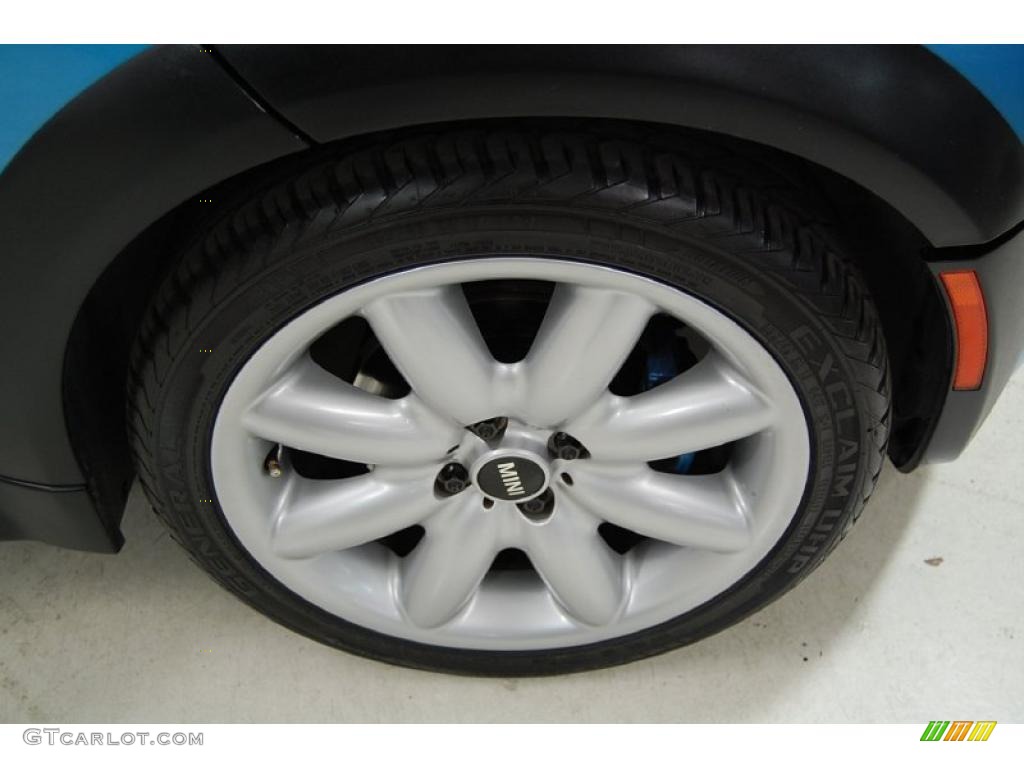 2004 Cooper S Hardtop - Electric Blue Metallic / Panther Black photo #3