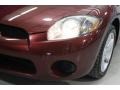 2007 Ultra Red Pearl Mitsubishi Eclipse GS Coupe  photo #12