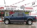 2002 True Blue Metallic Ford F150 XLT SuperCrew 4x4  photo #1