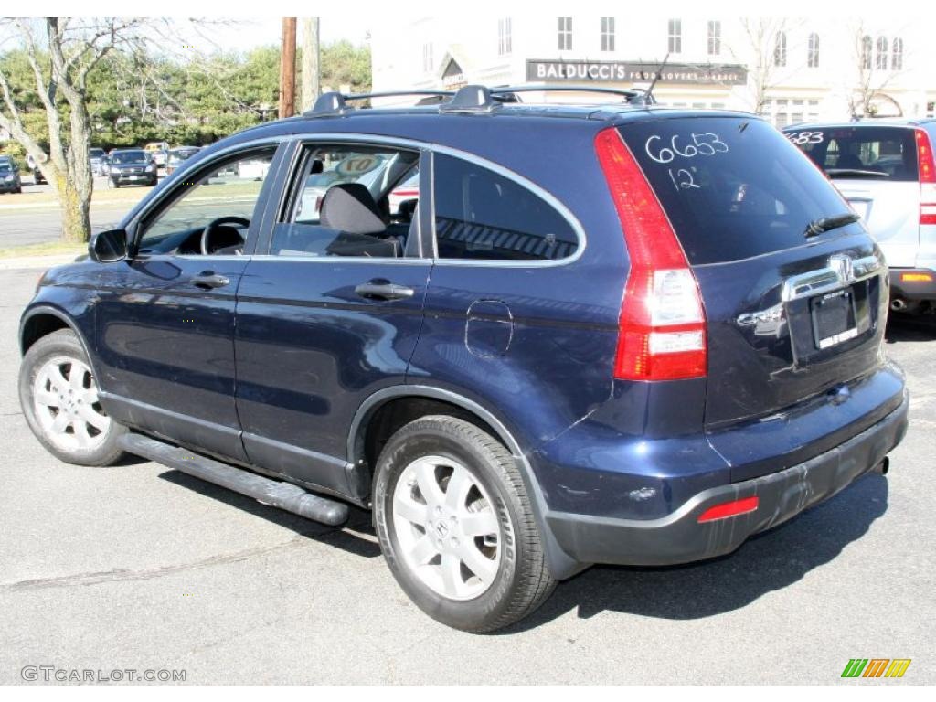 2007 CR-V EX 4WD - Royal Blue Pearl / Black photo #8