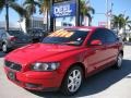 Passion Red 2005 Volvo S40 T5