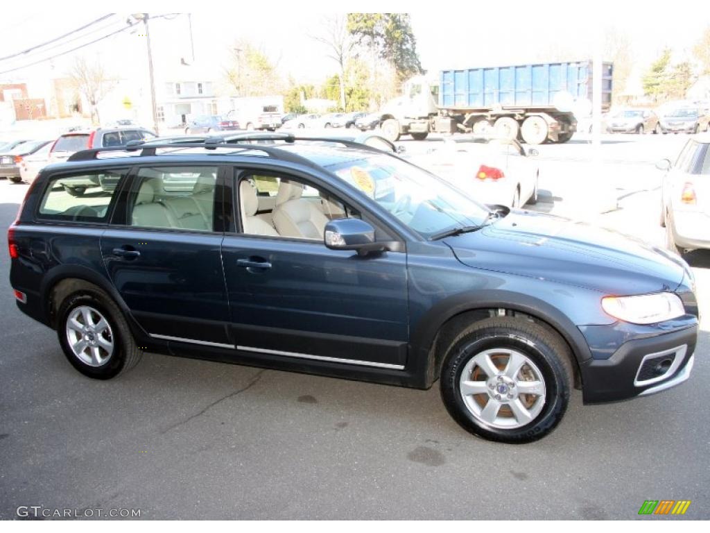 2008 XC70 AWD - Barents Blue Metallic / Sandstone Beige photo #3