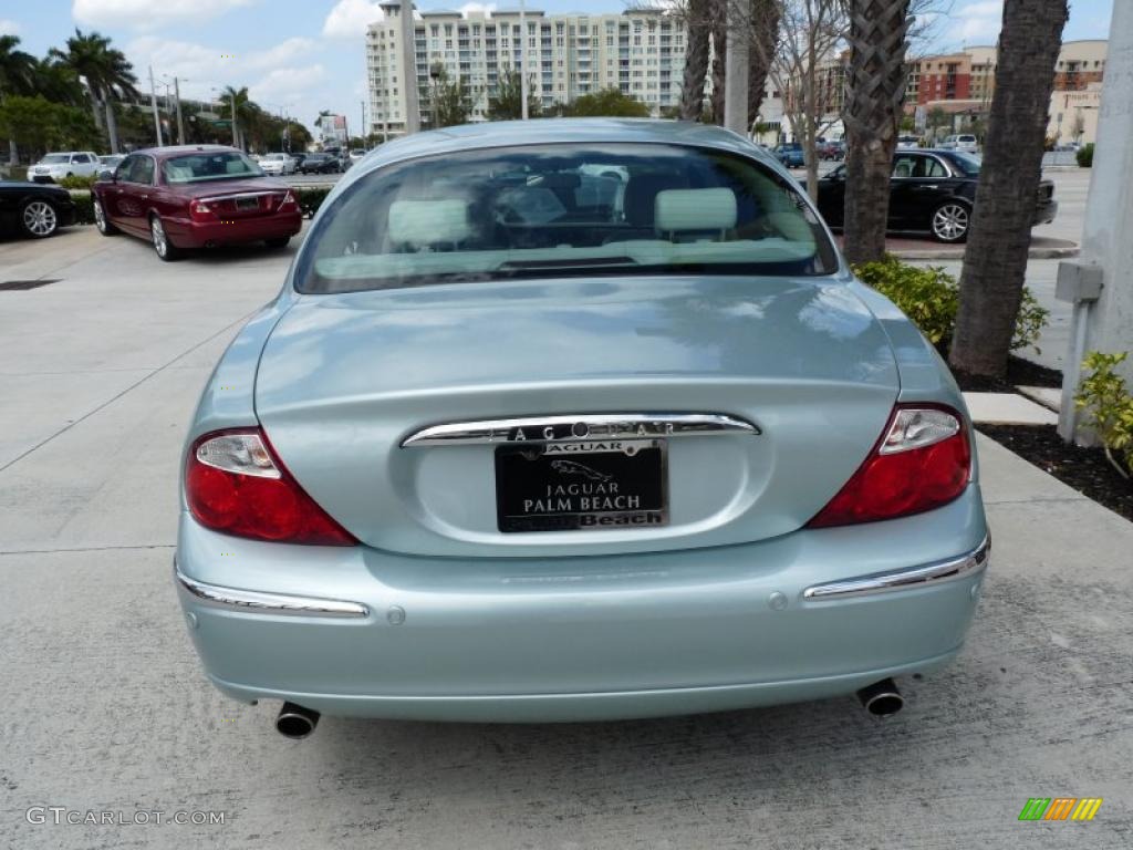 2003 S-Type 3.0 - Seafrost Metallic / Ivory photo #5