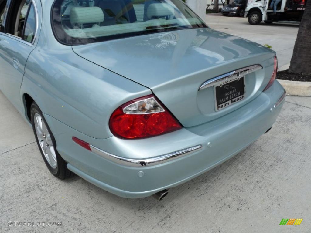 2003 S-Type 3.0 - Seafrost Metallic / Ivory photo #6