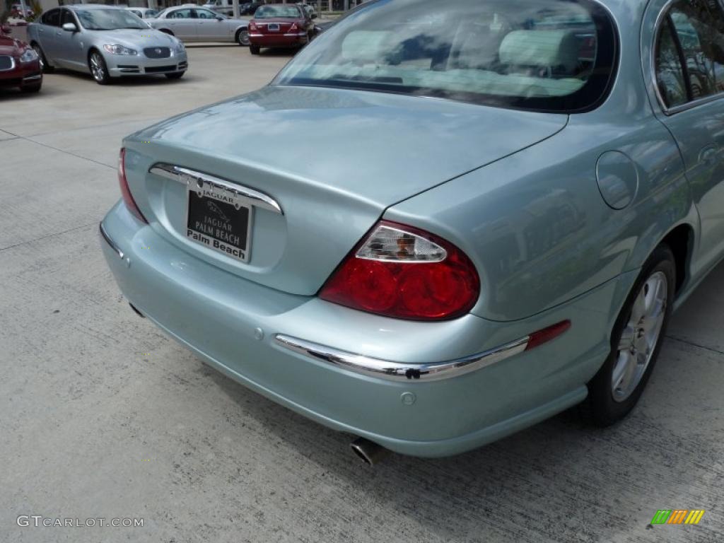 2003 S-Type 3.0 - Seafrost Metallic / Ivory photo #7