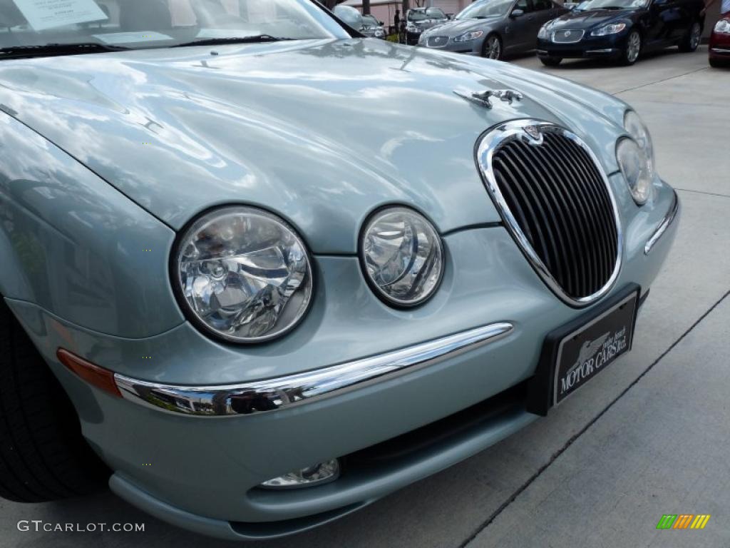 2003 S-Type 3.0 - Seafrost Metallic / Ivory photo #9