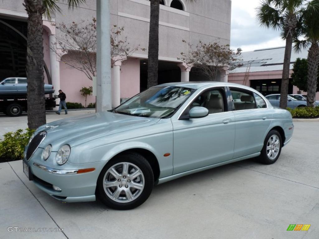 2003 S-Type 3.0 - Seafrost Metallic / Ivory photo #11