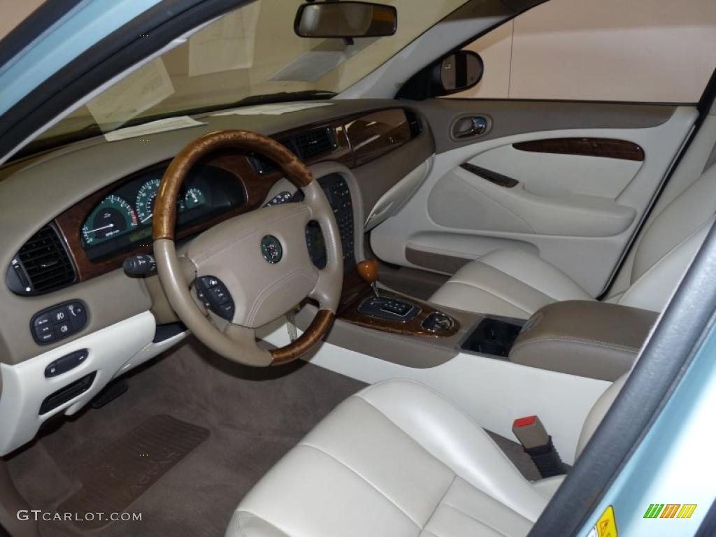 2003 S-Type 3.0 - Seafrost Metallic / Ivory photo #15
