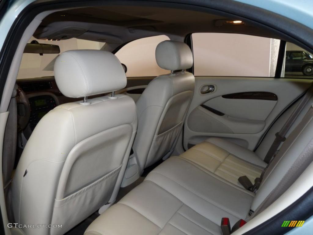 2003 S-Type 3.0 - Seafrost Metallic / Ivory photo #20