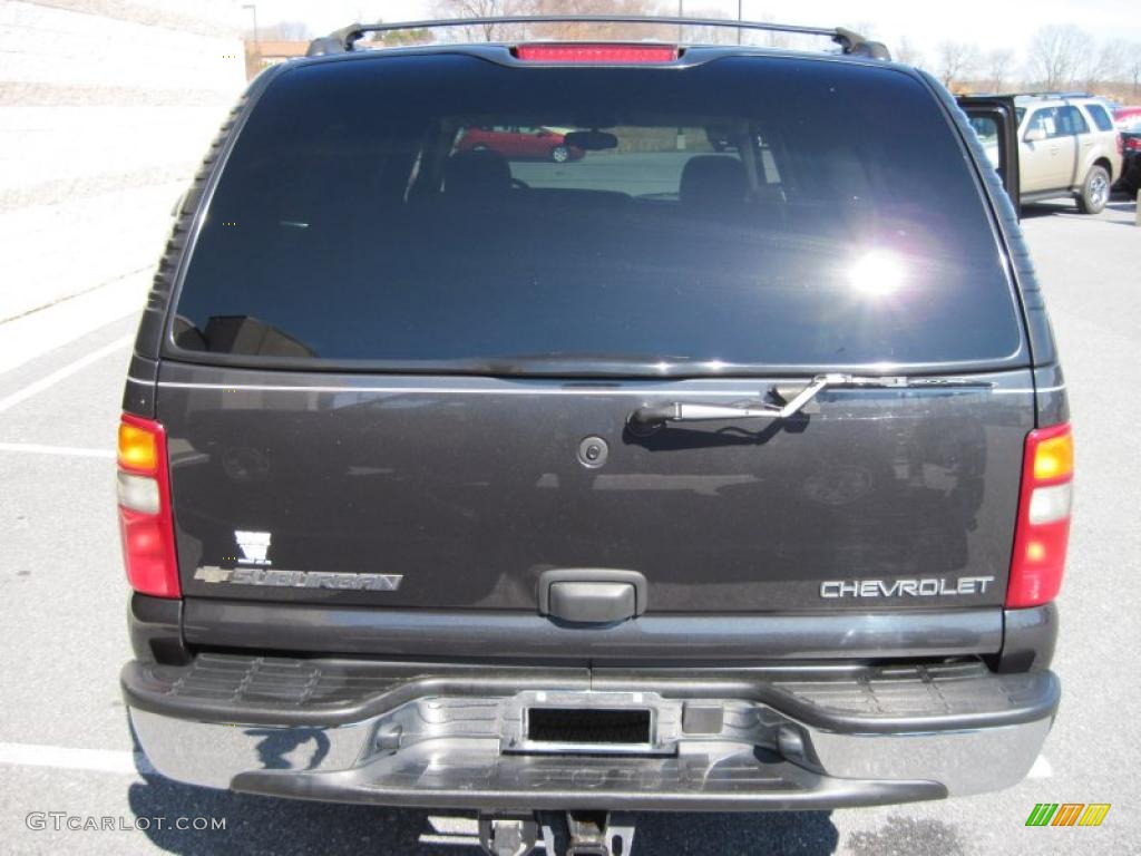 2003 Suburban 1500 4x4 - Dark Gray Metallic / Gray/Dark Charcoal photo #9