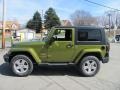 2008 Rescue Green Metallic Jeep Wrangler Sahara 4x4  photo #5