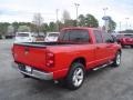 2008 Flame Red Dodge Ram 1500 Big Horn Edition Quad Cab  photo #5