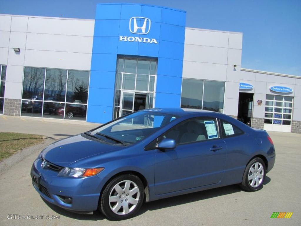 Atomic Blue Metallic Honda Civic