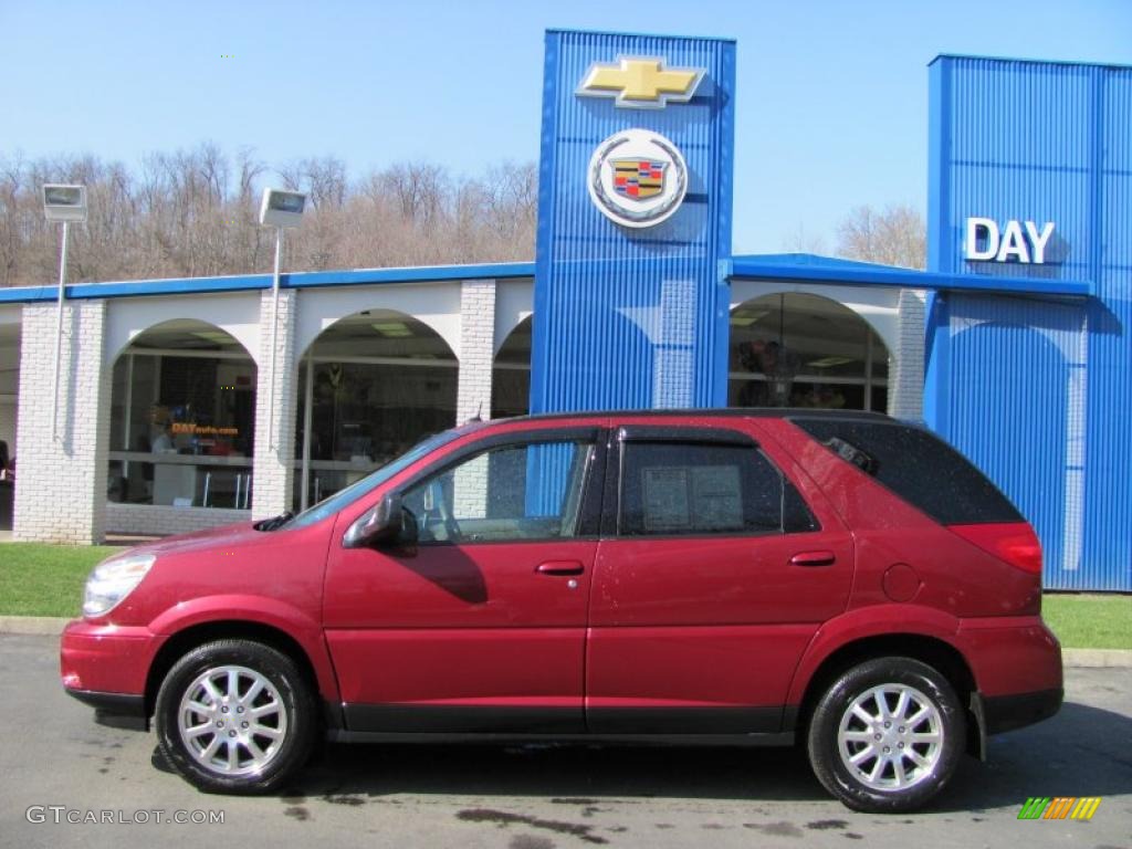 2006 Rendezvous CXL AWD - Cardinal Red Metallic / Neutral photo #2