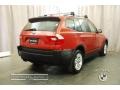 2004 Flamenco Red Metallic BMW X3 3.0i  photo #2