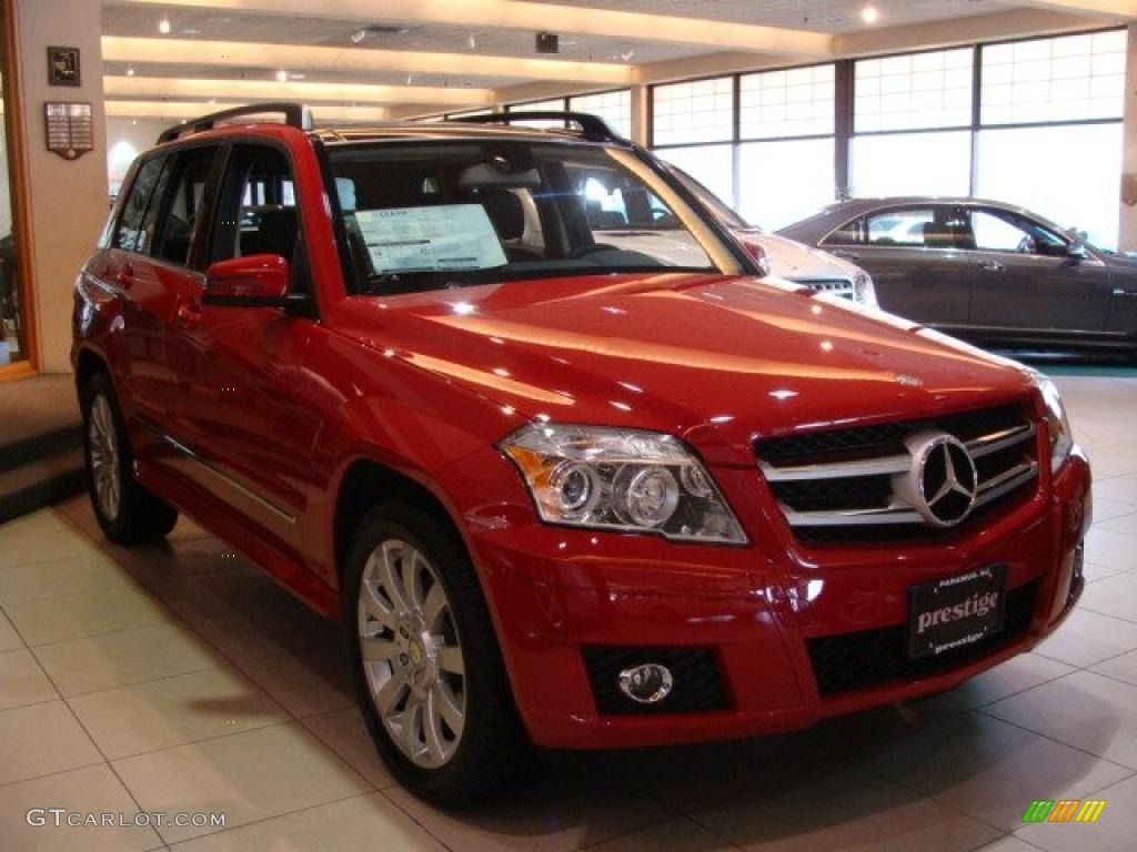 2010 Mars Red Mercedes Benz Glk 350 4matic 27324674