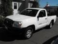 2005 Super White Toyota Tacoma Regular Cab  photo #3