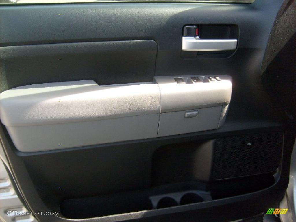 2008 Tundra Limited Double Cab 4x4 - Silver Sky Metallic / Graphite Gray photo #13