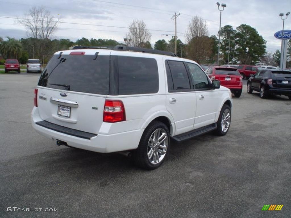 2009 Expedition XLT - Oxford White / Charcoal Black photo #5