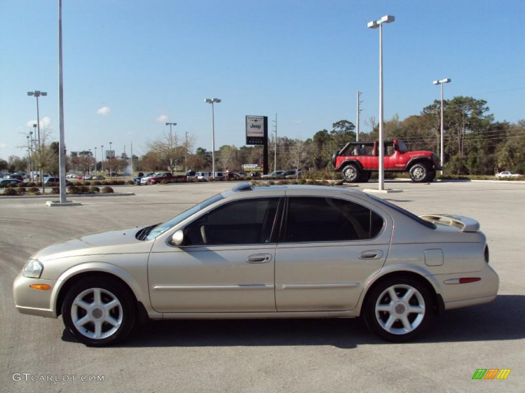 2000 Maxima SE - Sunlit Sand Metallic / Blond photo #2