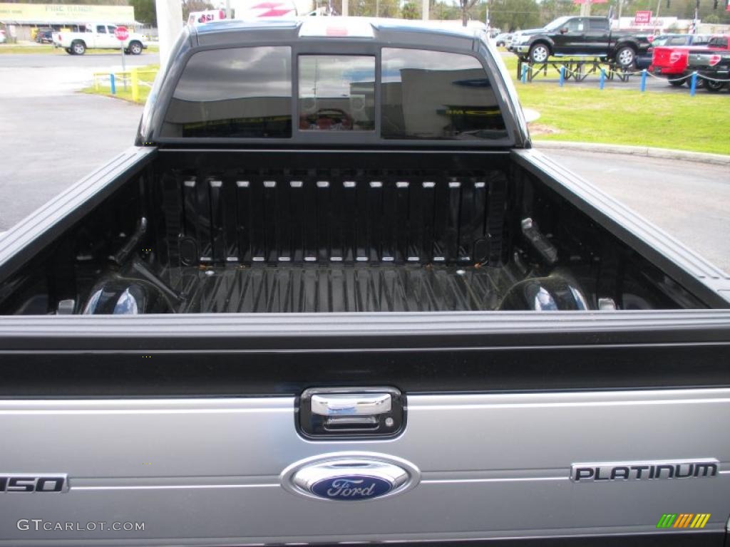 2010 F150 Platinum SuperCrew 4x4 - Tuxedo Black / Tan photo #11