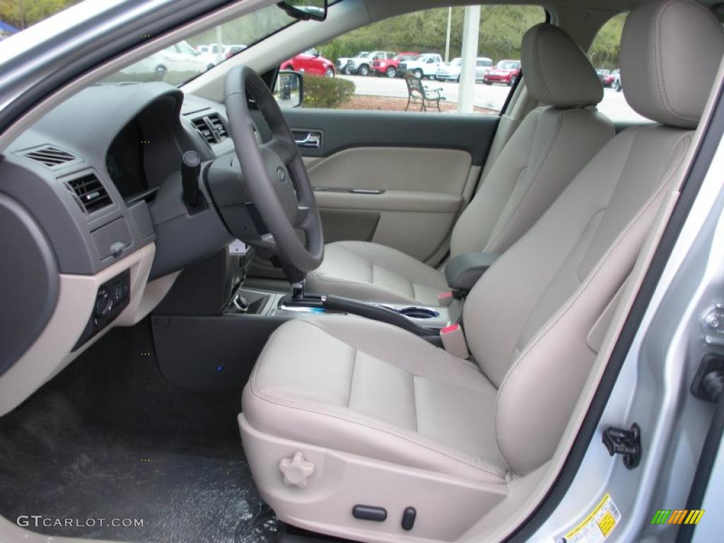 2010 Fusion Hybrid - Brilliant Silver Metallic / Medium Light Stone photo #6