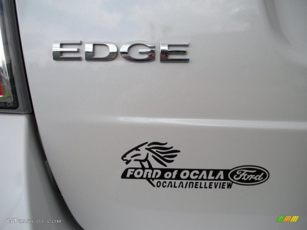 2010 Edge SEL - White Suede / Medium Light Stone photo #4