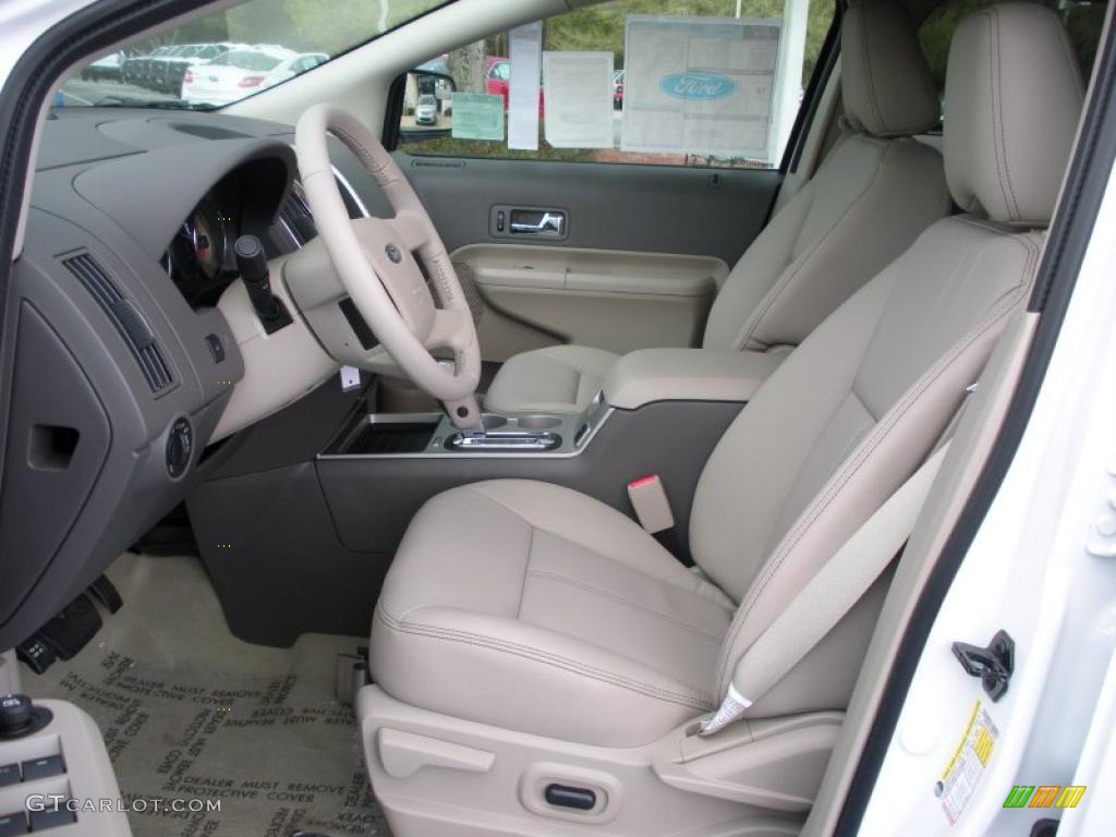 2010 Edge SEL - White Suede / Medium Light Stone photo #5