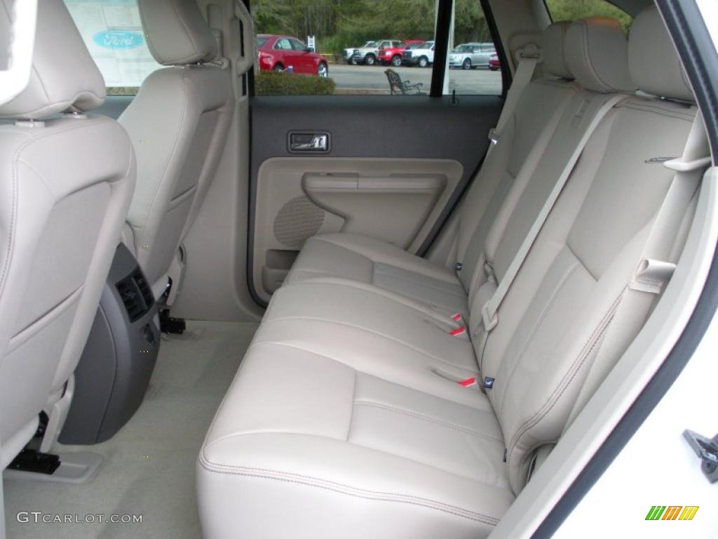2010 Edge SEL - White Suede / Medium Light Stone photo #6
