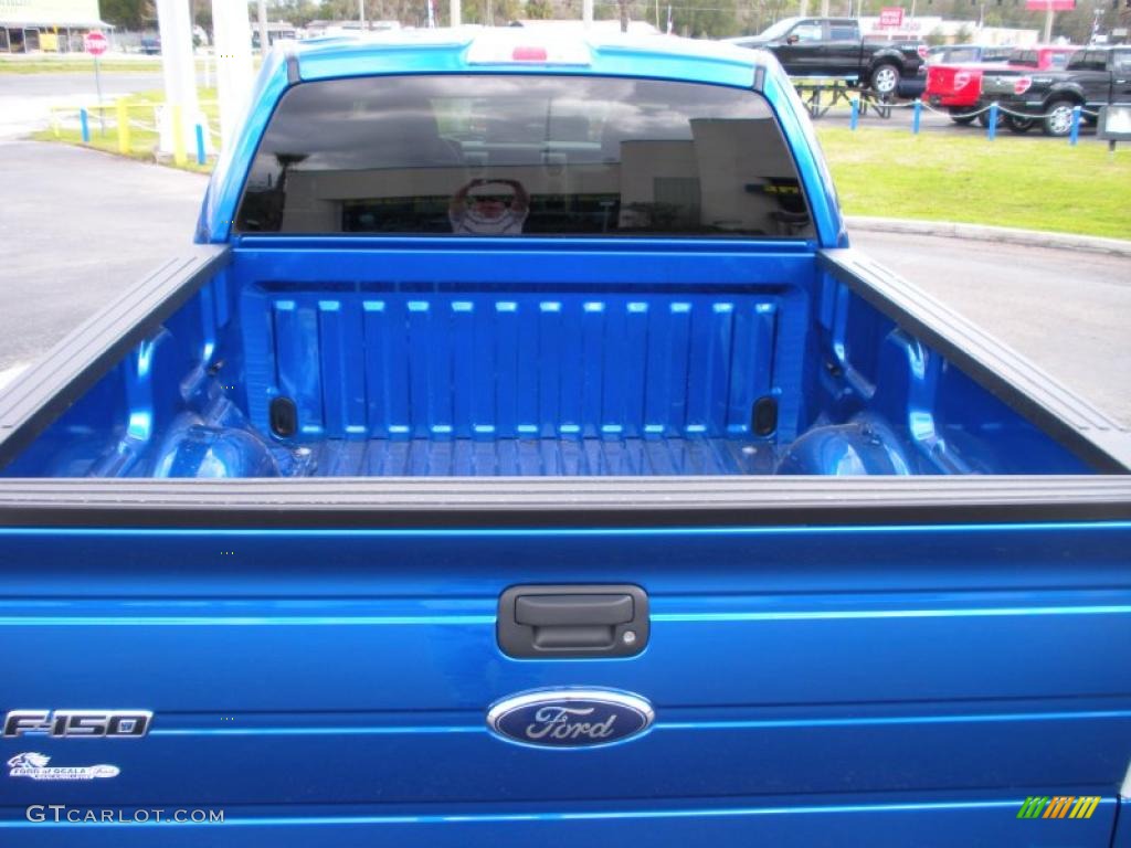 2010 F150 XLT SuperCrew 4x4 - Blue Flame Metallic / Medium Stone photo #10