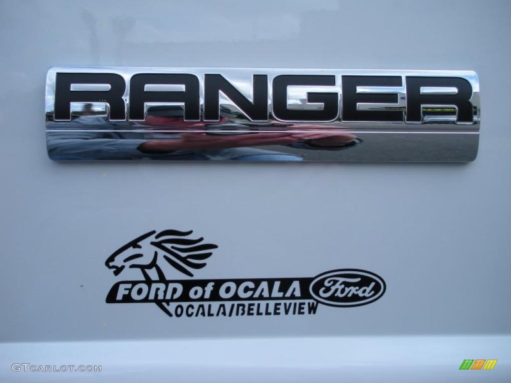 2010 Ranger XL Regular Cab - Oxford White / Medium Dark Flint photo #4