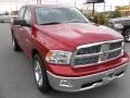 2010 Inferno Red Crystal Pearl Dodge Ram 1500 Big Horn Crew Cab 4x4  photo #6
