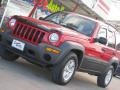 2002 Flame Red Jeep Liberty Sport 4x4  photo #10