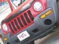2002 Flame Red Jeep Liberty Sport 4x4  photo #11