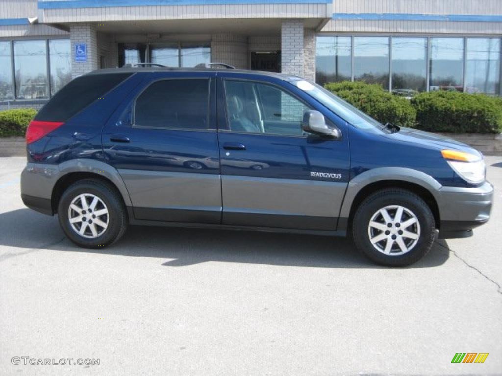 2002 Rendezvous CX - Indigo Blue / Dark Gray photo #1