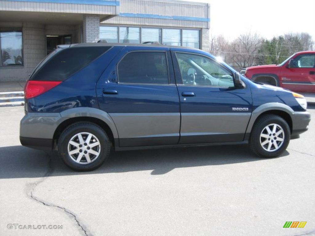 2002 Rendezvous CX - Indigo Blue / Dark Gray photo #2