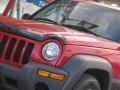 2002 Flame Red Jeep Liberty Sport 4x4  photo #12