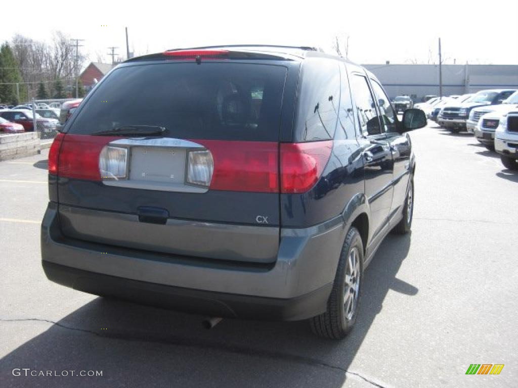 2002 Rendezvous CX - Indigo Blue / Dark Gray photo #4
