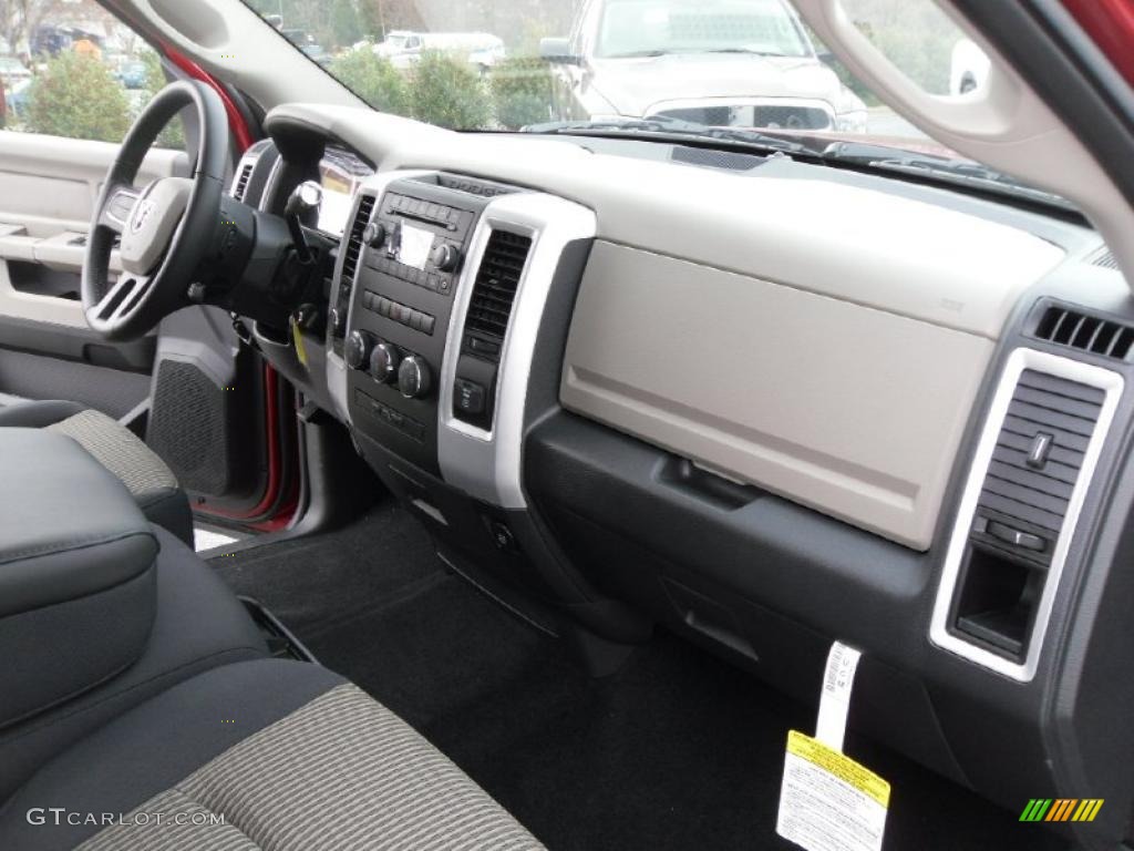 2010 Ram 1500 Big Horn Crew Cab 4x4 - Inferno Red Crystal Pearl / Dark Slate/Medium Graystone photo #18