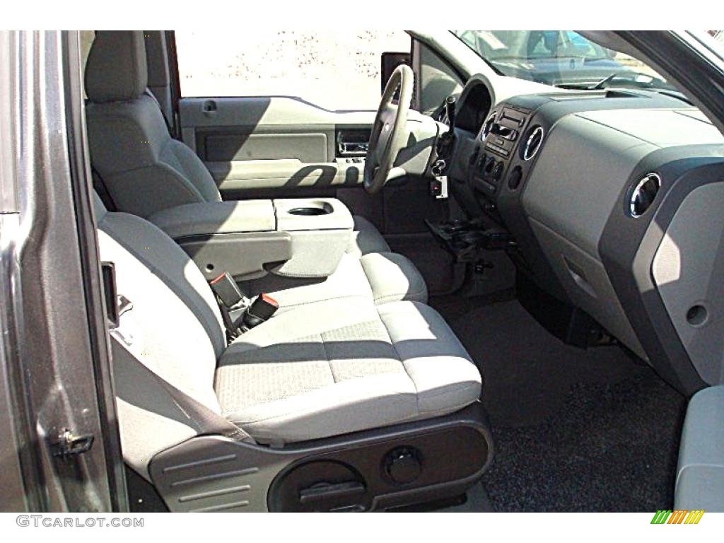 2005 F150 XLT SuperCab 4x4 - Dark Shadow Grey Metallic / Medium Flint/Dark Flint Grey photo #10