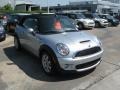 2009 Pure Silver Metallic Mini Cooper S Convertible  photo #8