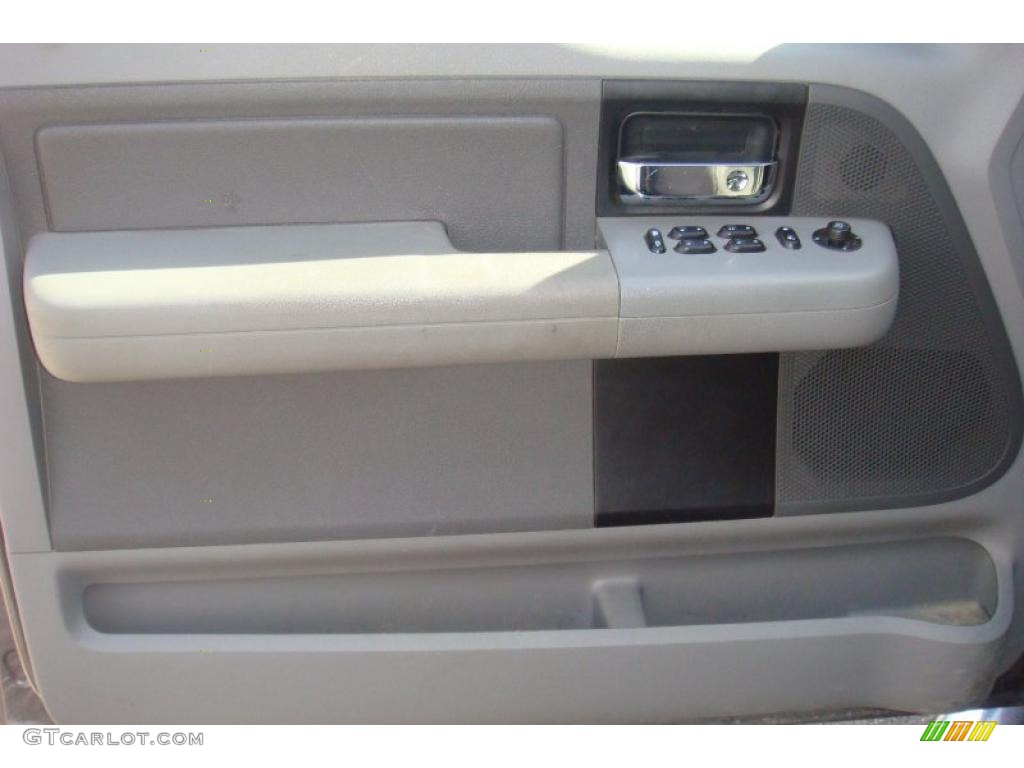 2005 F150 XLT SuperCab 4x4 - Dark Shadow Grey Metallic / Medium Flint/Dark Flint Grey photo #16