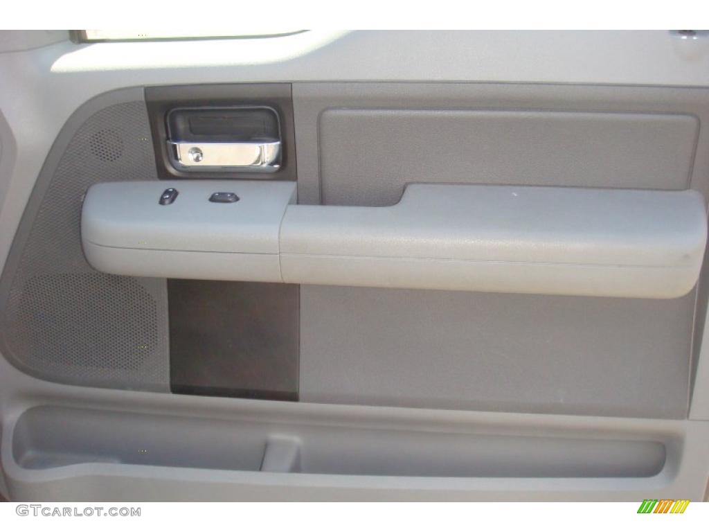 2005 F150 XLT SuperCab 4x4 - Dark Shadow Grey Metallic / Medium Flint/Dark Flint Grey photo #17