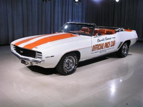 1969 Chevrolet Camaro Indy Pace Car Convertible Data, Info and Specs